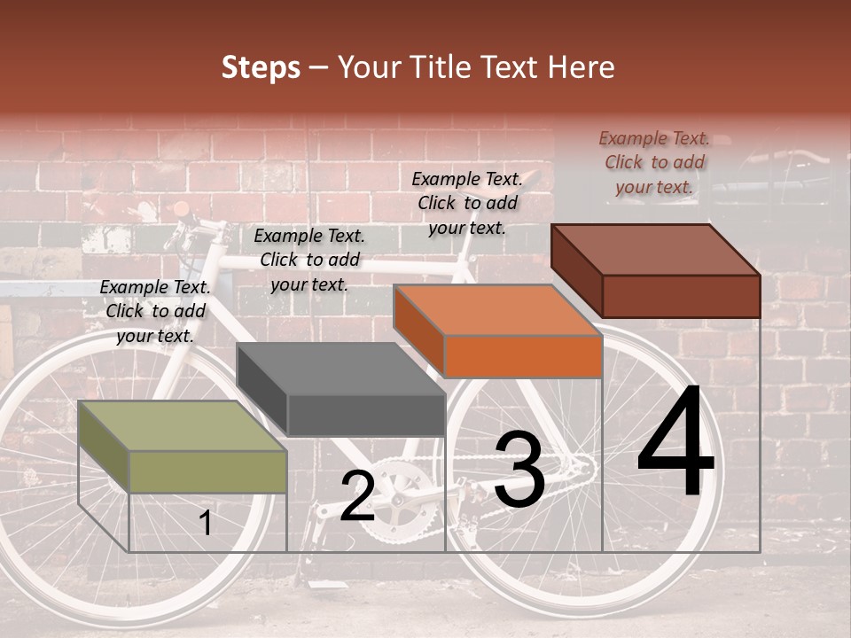 Nobody White Building PowerPoint Template