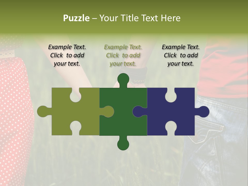 People Affectionate Valentine PowerPoint Template