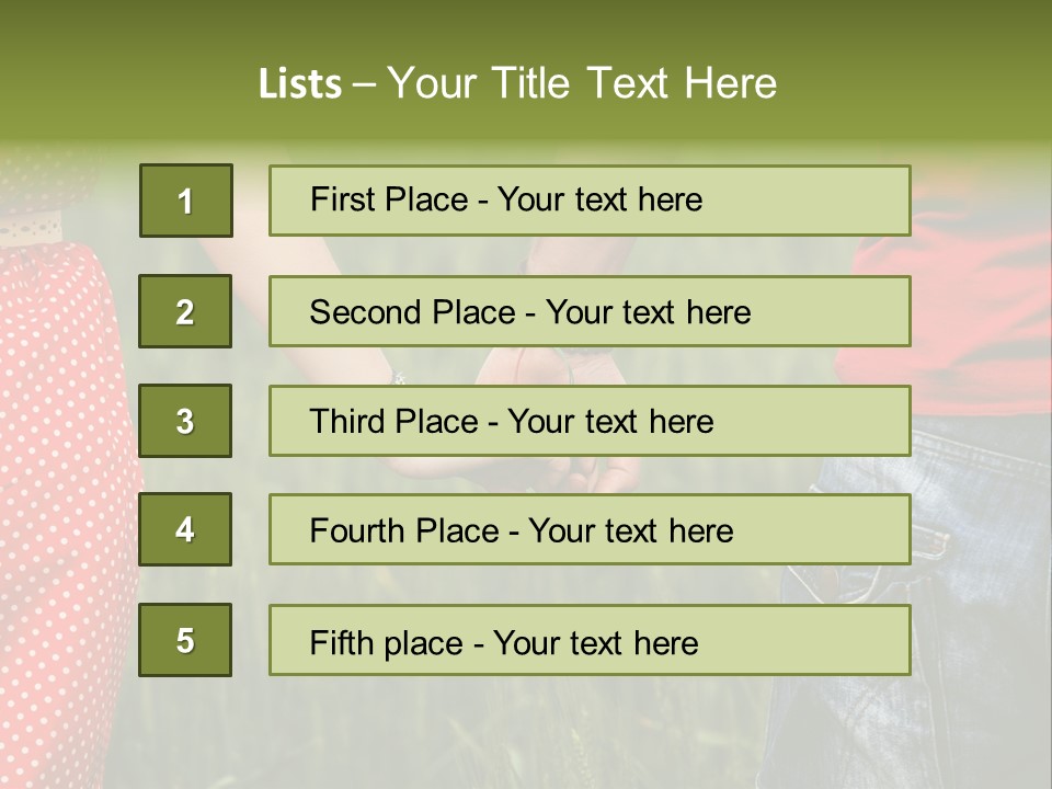 People Affectionate Valentine PowerPoint Template