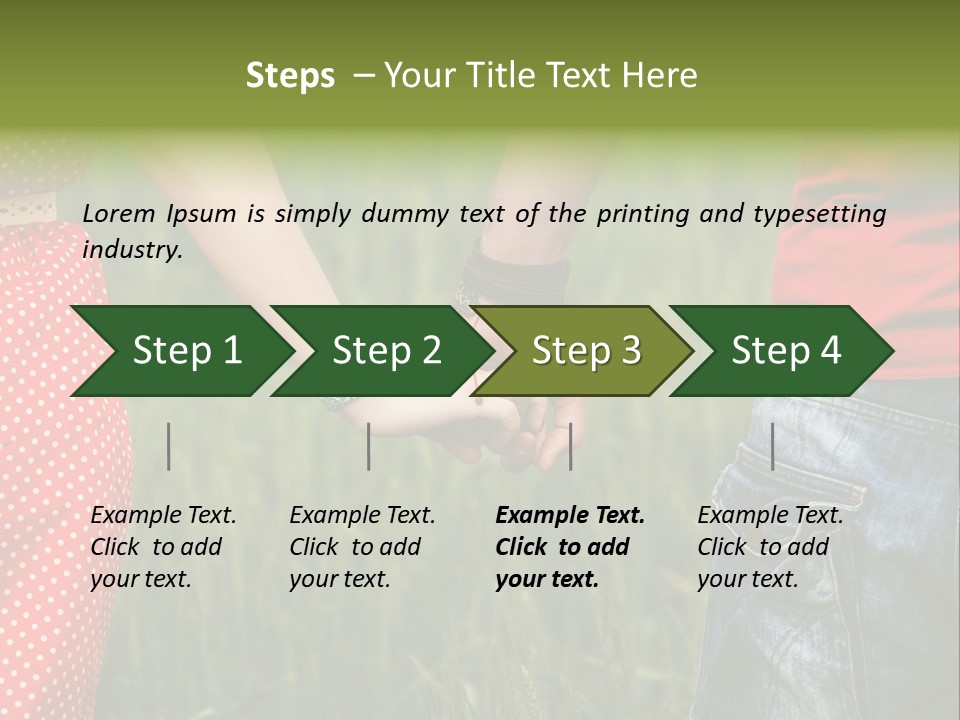 People Affectionate Valentine PowerPoint Template