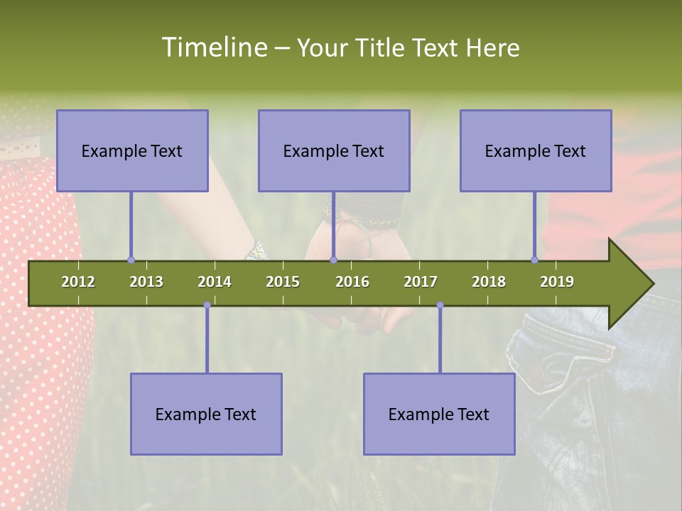 People Affectionate Valentine PowerPoint Template