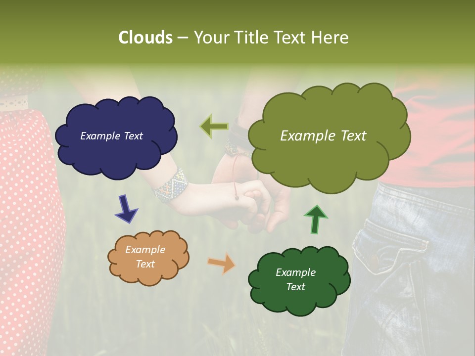 People Affectionate Valentine PowerPoint Template