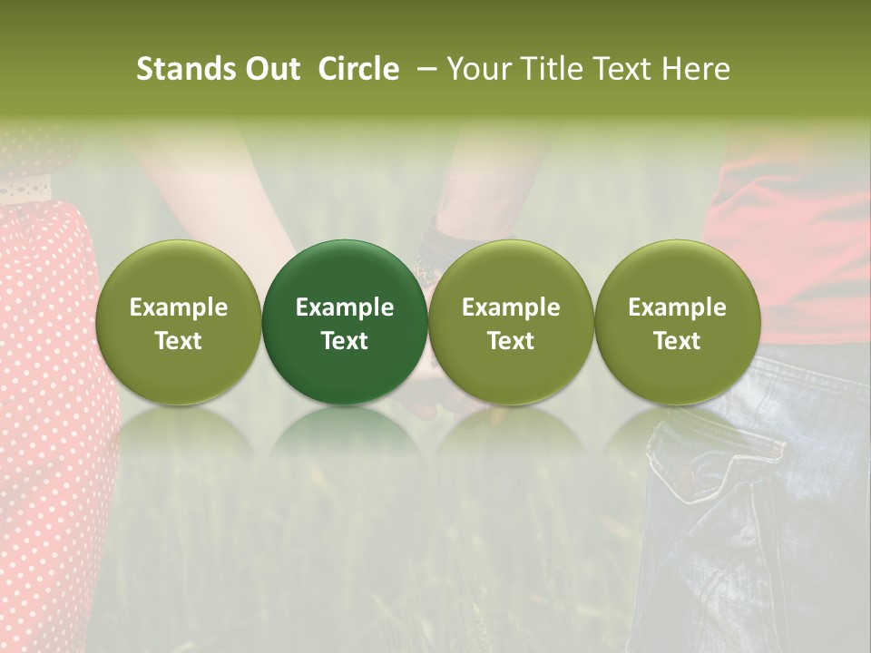 People Affectionate Valentine PowerPoint Template