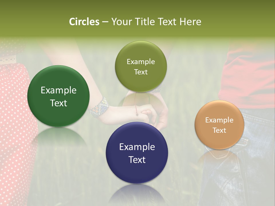 People Affectionate Valentine PowerPoint Template