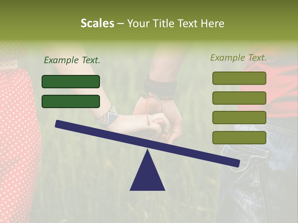 People Affectionate Valentine PowerPoint Template