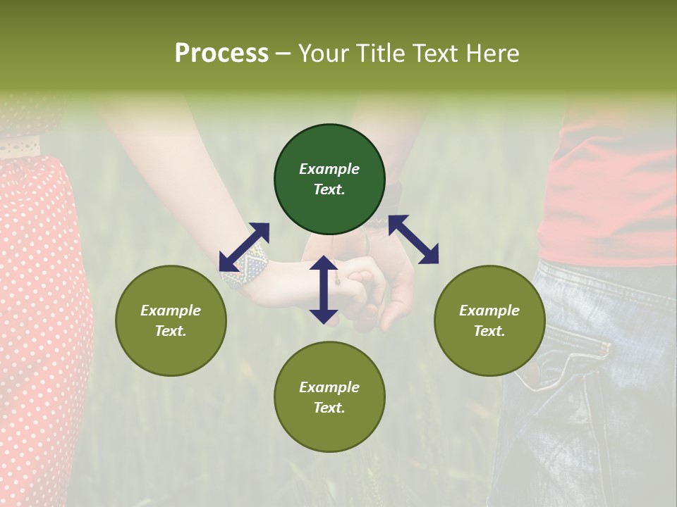 People Affectionate Valentine PowerPoint Template