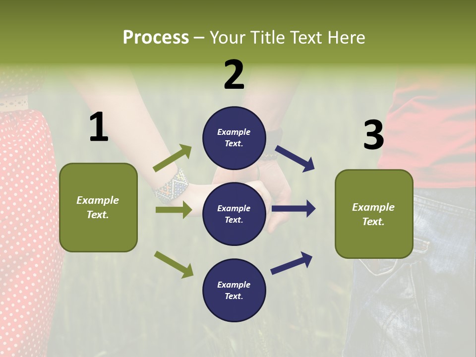 People Affectionate Valentine PowerPoint Template