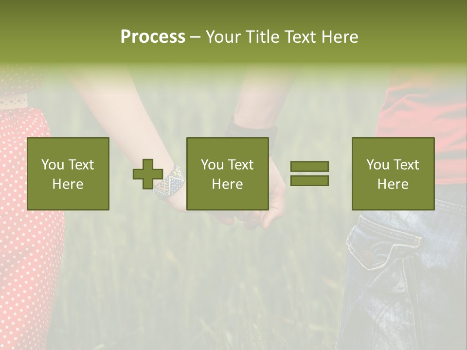 People Affectionate Valentine PowerPoint Template