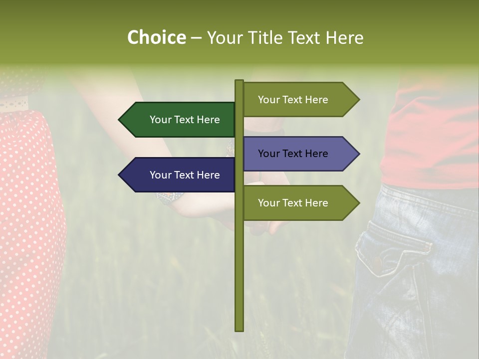 People Affectionate Valentine PowerPoint Template