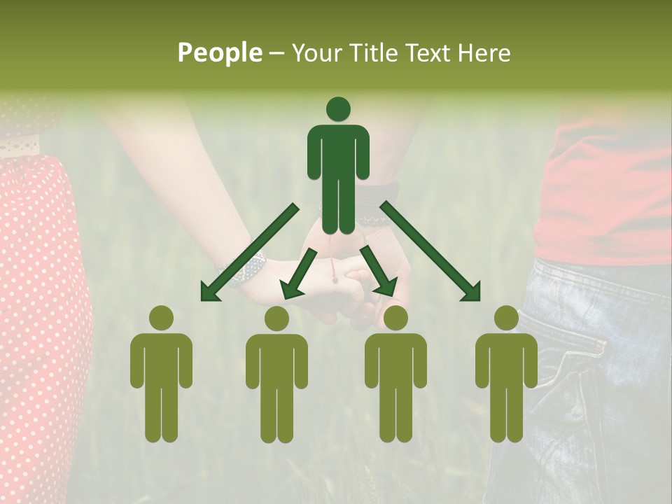 People Affectionate Valentine PowerPoint Template