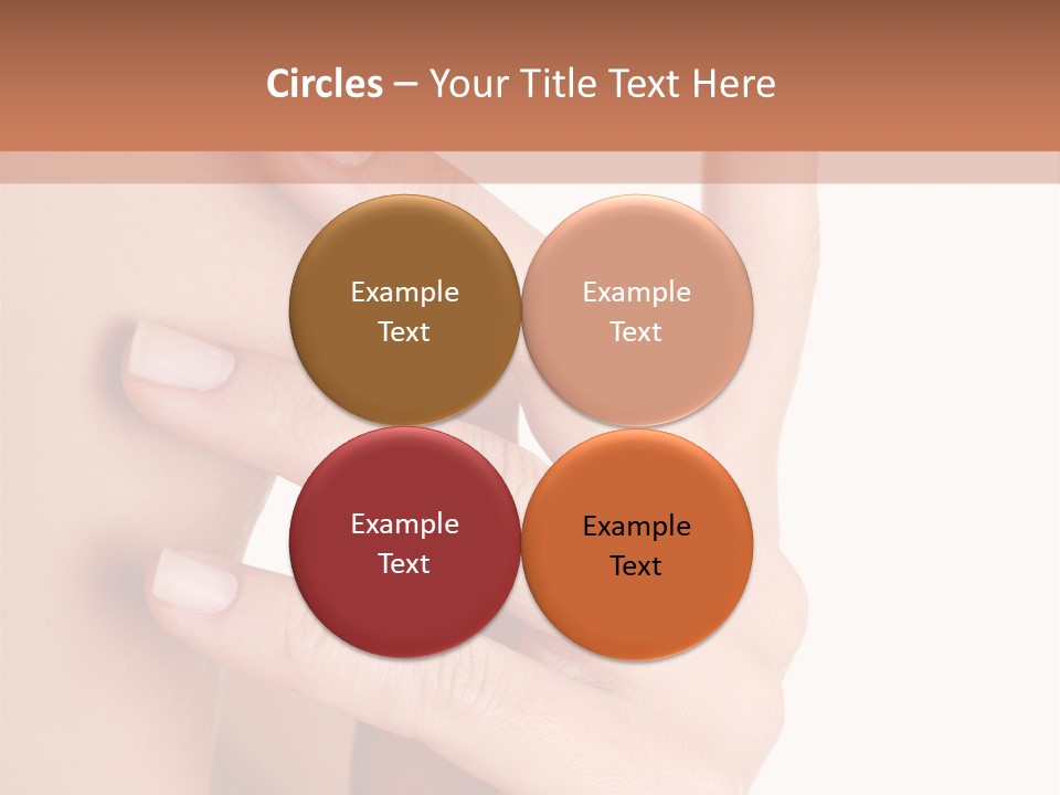 Health Skincare Shoulders PowerPoint Template