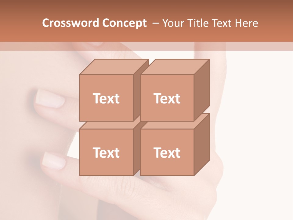 Health Skincare Shoulders PowerPoint Template