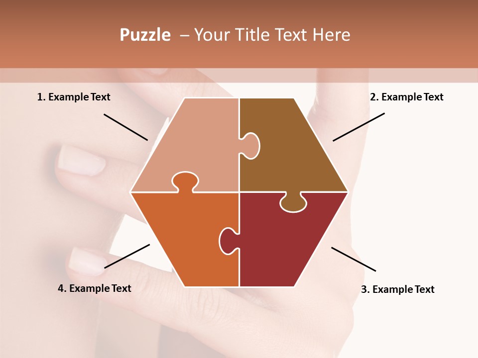 Health Skincare Shoulders PowerPoint Template
