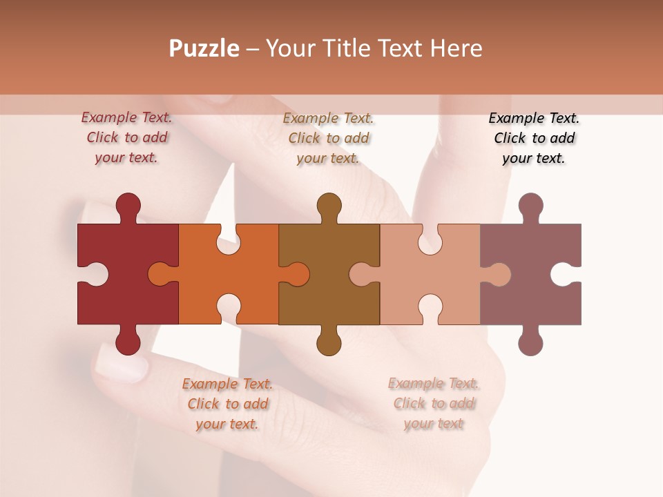 Health Skincare Shoulders PowerPoint Template