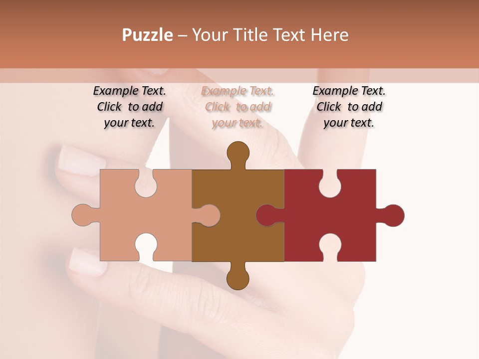 Health Skincare Shoulders PowerPoint Template