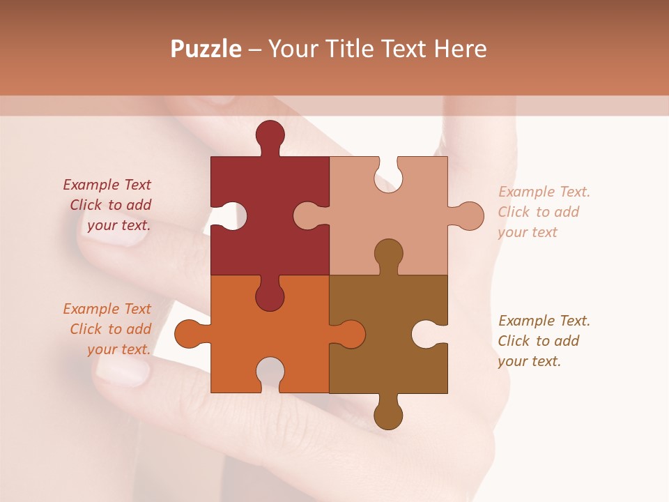 Health Skincare Shoulders PowerPoint Template