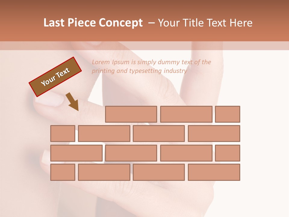 Health Skincare Shoulders PowerPoint Template