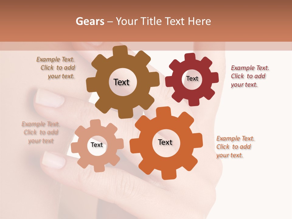 Health Skincare Shoulders PowerPoint Template