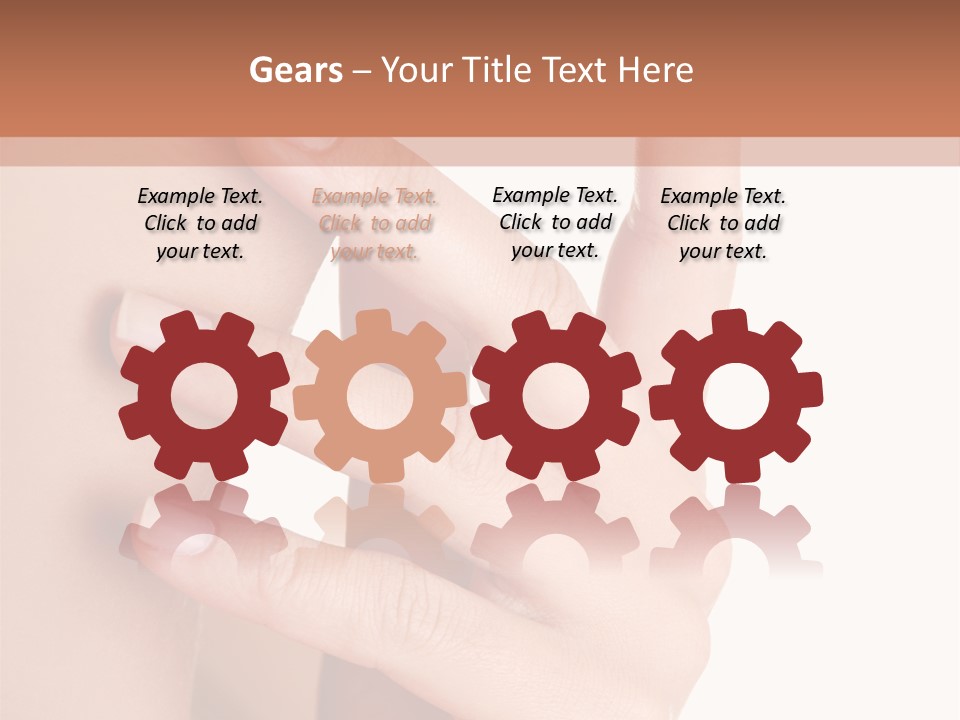 Health Skincare Shoulders PowerPoint Template