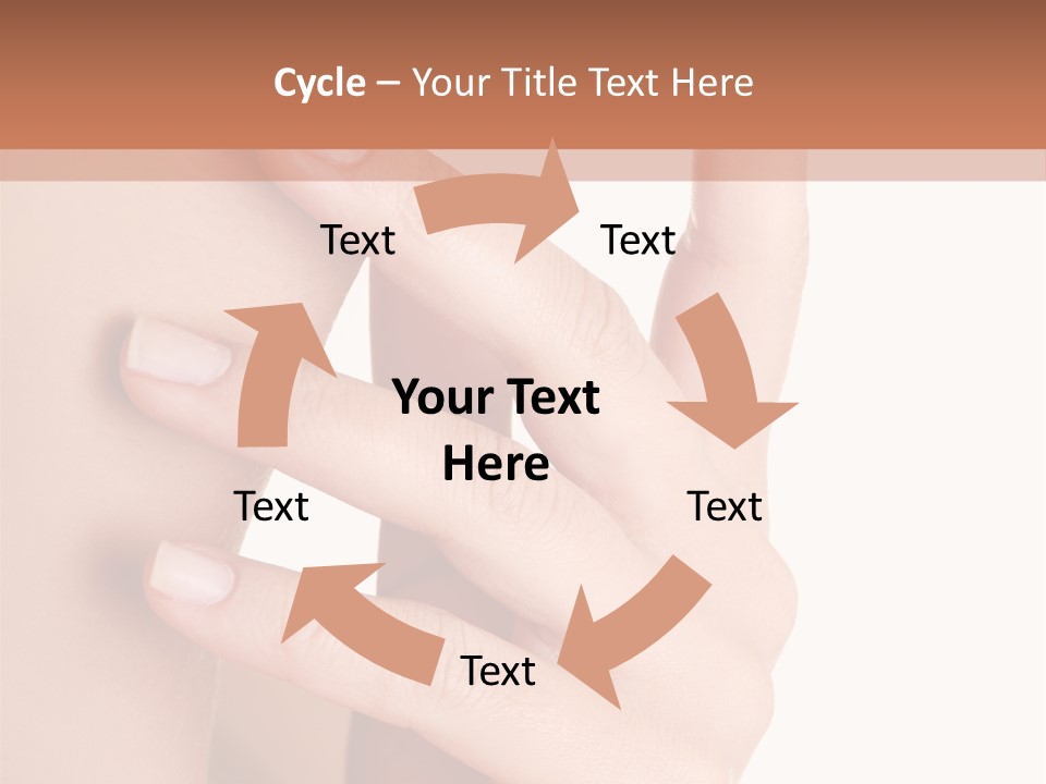 Health Skincare Shoulders PowerPoint Template