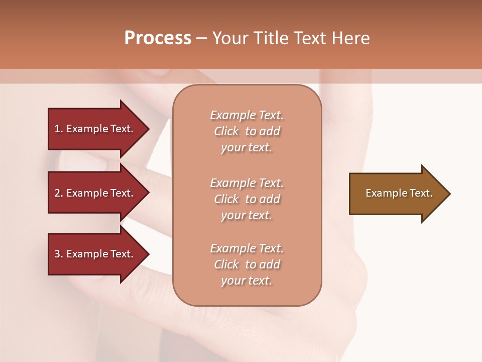 Health Skincare Shoulders PowerPoint Template