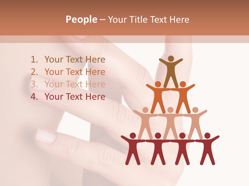 Health Skincare Shoulders PowerPoint Template