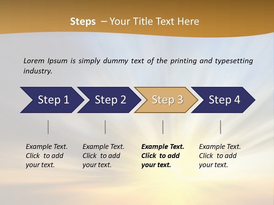 Dramatic Dream Hot PowerPoint Template