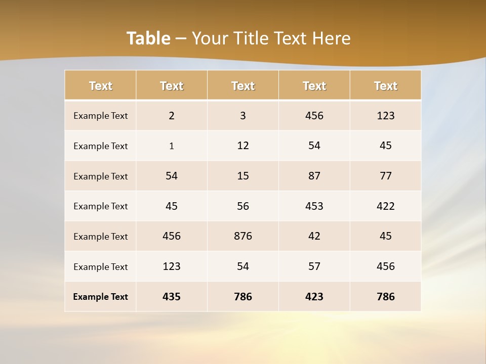 Dramatic Dream Hot PowerPoint Template
