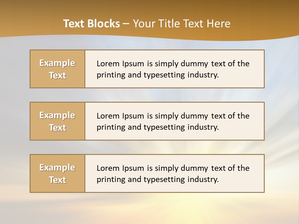 Dramatic Dream Hot PowerPoint Template
