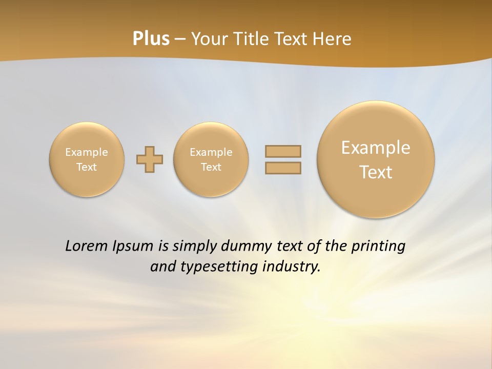 Dramatic Dream Hot PowerPoint Template