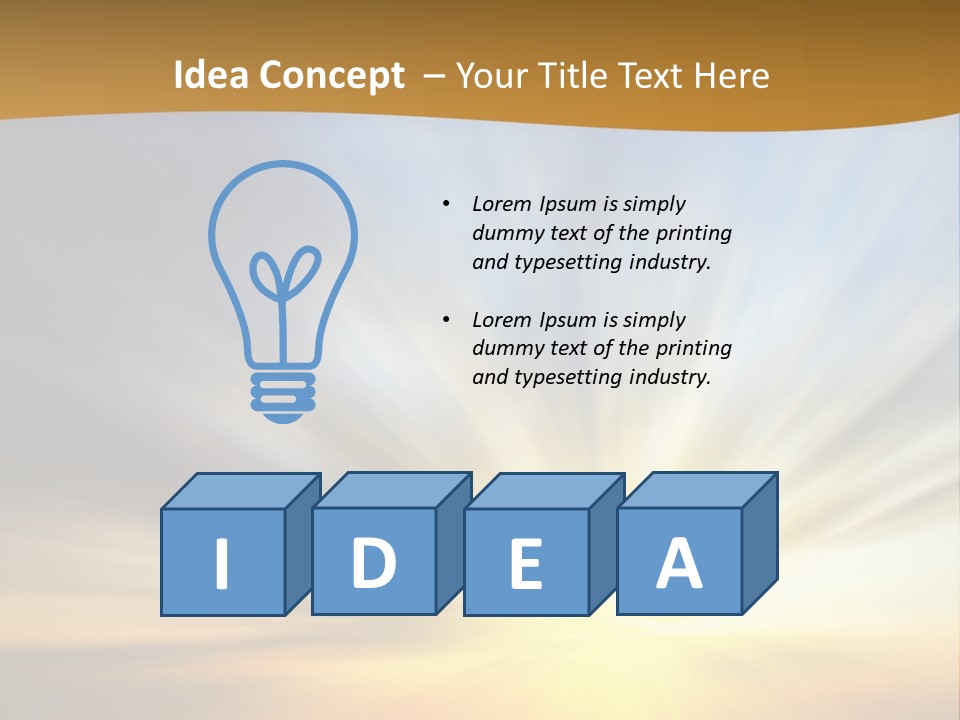 Dramatic Dream Hot PowerPoint Template