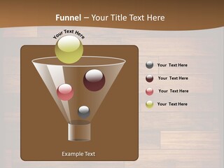 A Wooden Floor With A Brown Background PowerPoint Template