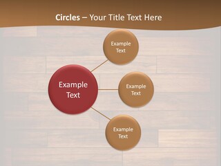A Wooden Floor With A Brown Background PowerPoint Template