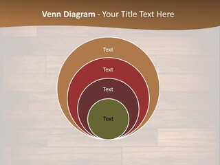 A Wooden Floor With A Brown Background PowerPoint Template