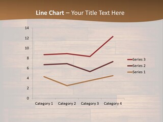 A Wooden Floor With A Brown Background PowerPoint Template