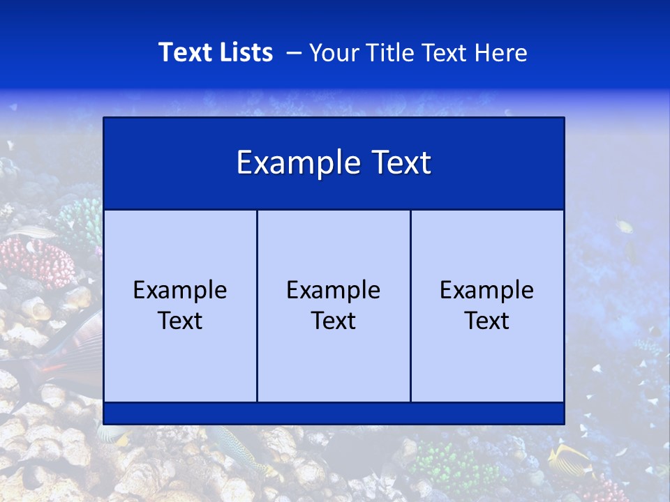 Elsheikh Aquatic Sea PowerPoint Template