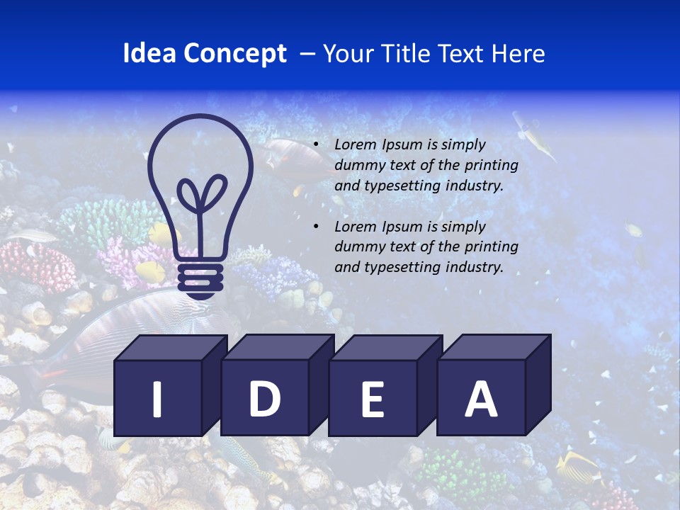 Elsheikh Aquatic Sea PowerPoint Template