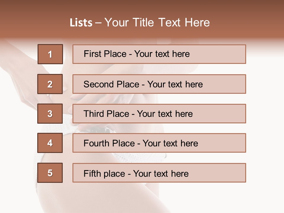 Healthy Diet White PowerPoint Template