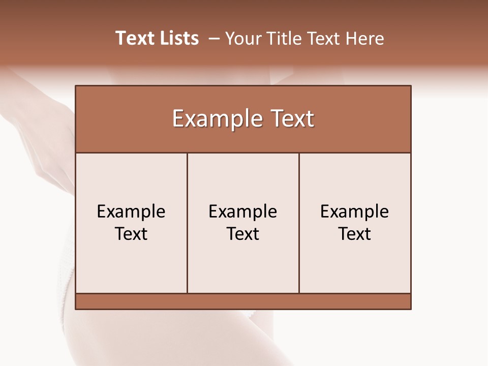 Healthy Diet White PowerPoint Template