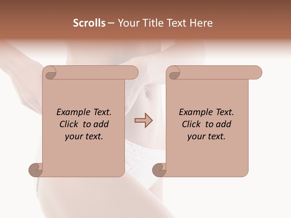 Healthy Diet White PowerPoint Template