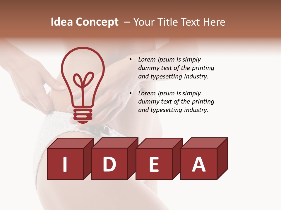 Healthy Diet White PowerPoint Template