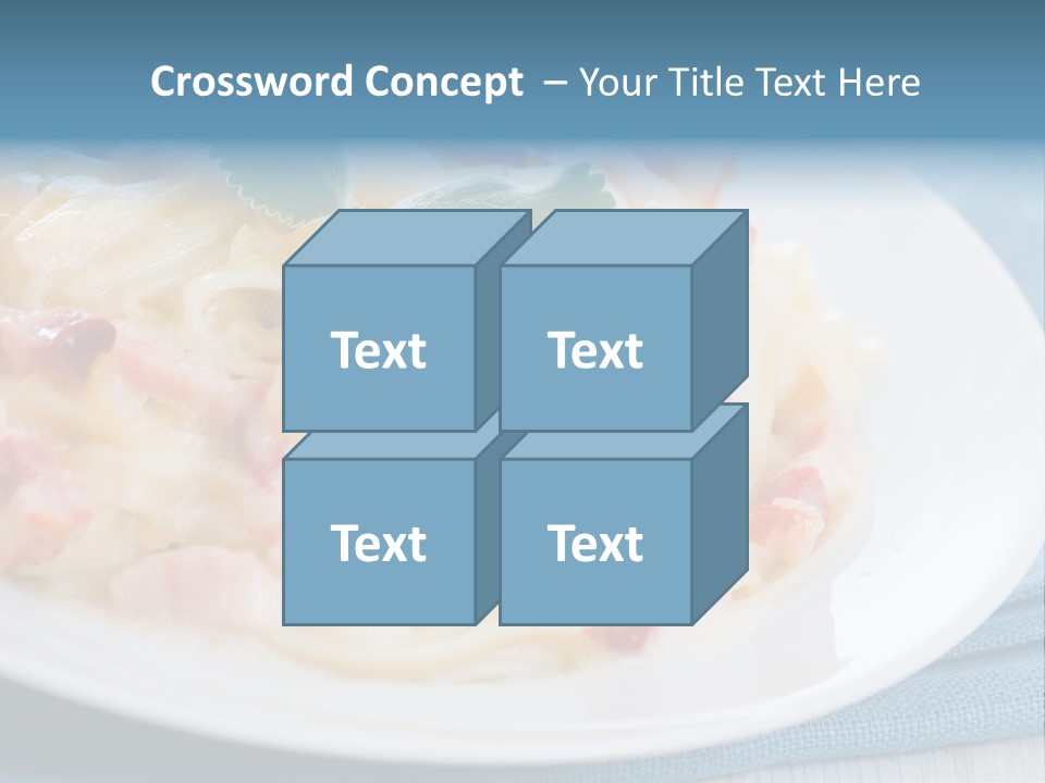 Calories Gourmet Bacon PowerPoint Template
