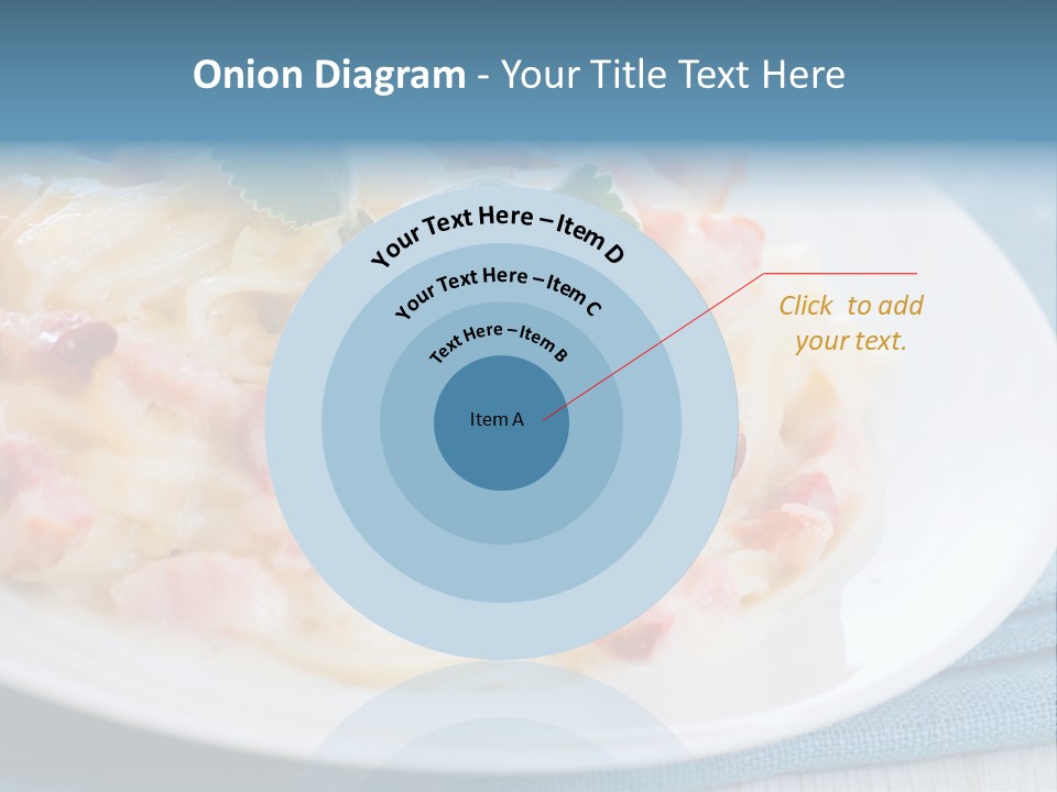 Calories Gourmet Bacon PowerPoint Template