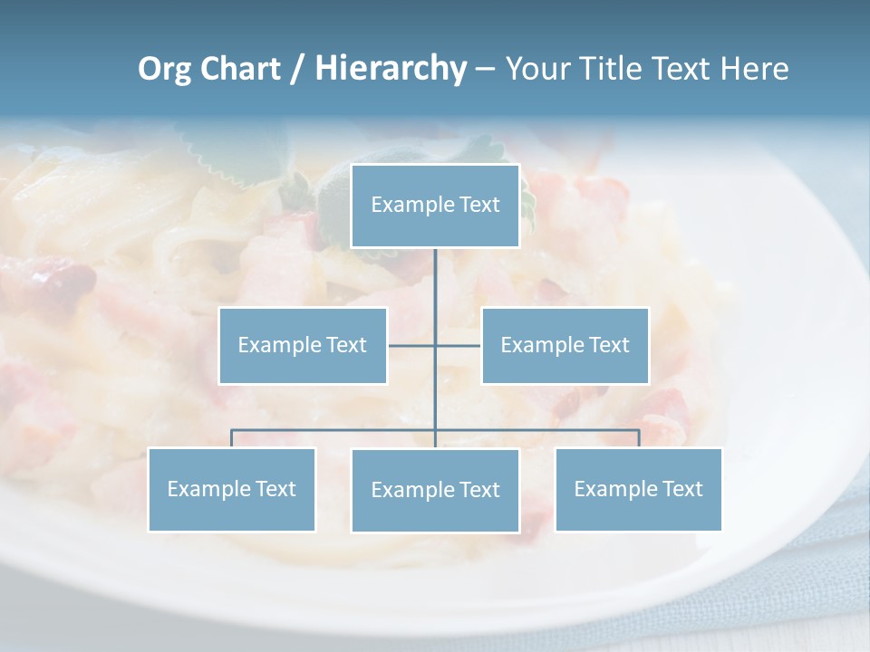 Calories Gourmet Bacon PowerPoint Template