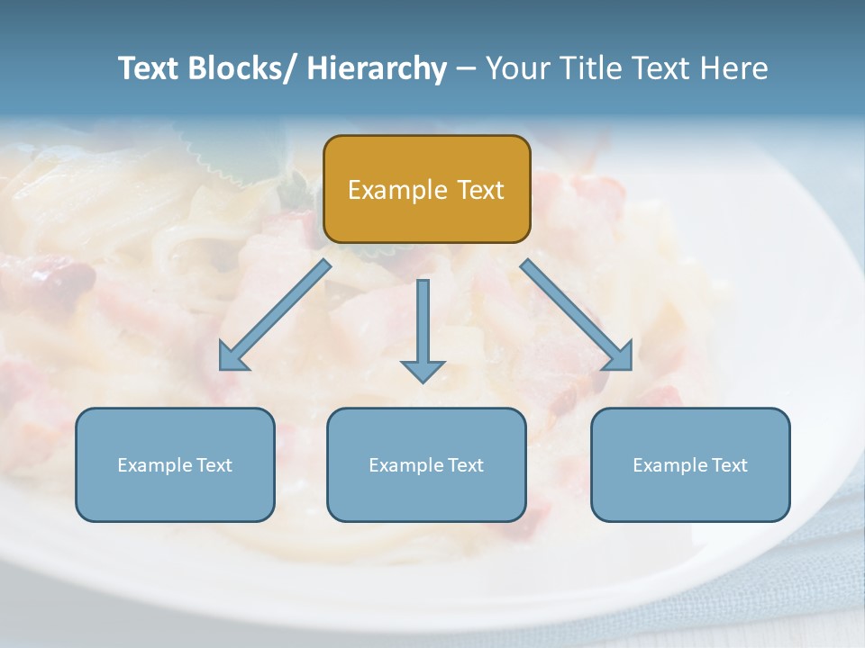 Calories Gourmet Bacon PowerPoint Template