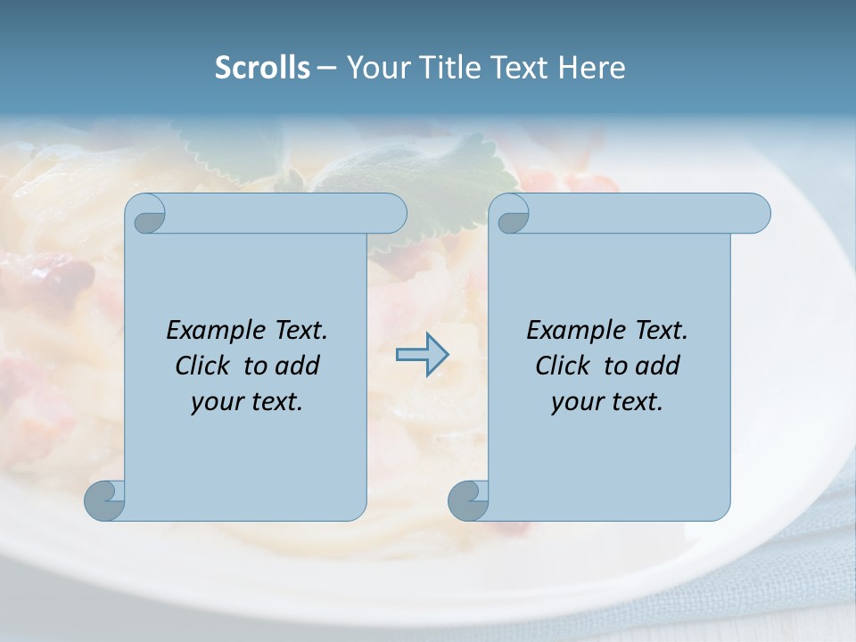 Calories Gourmet Bacon PowerPoint Template