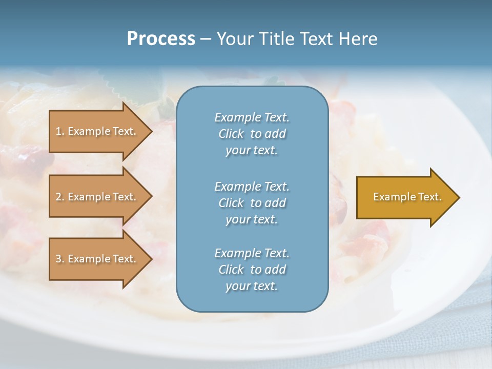 Calories Gourmet Bacon PowerPoint Template