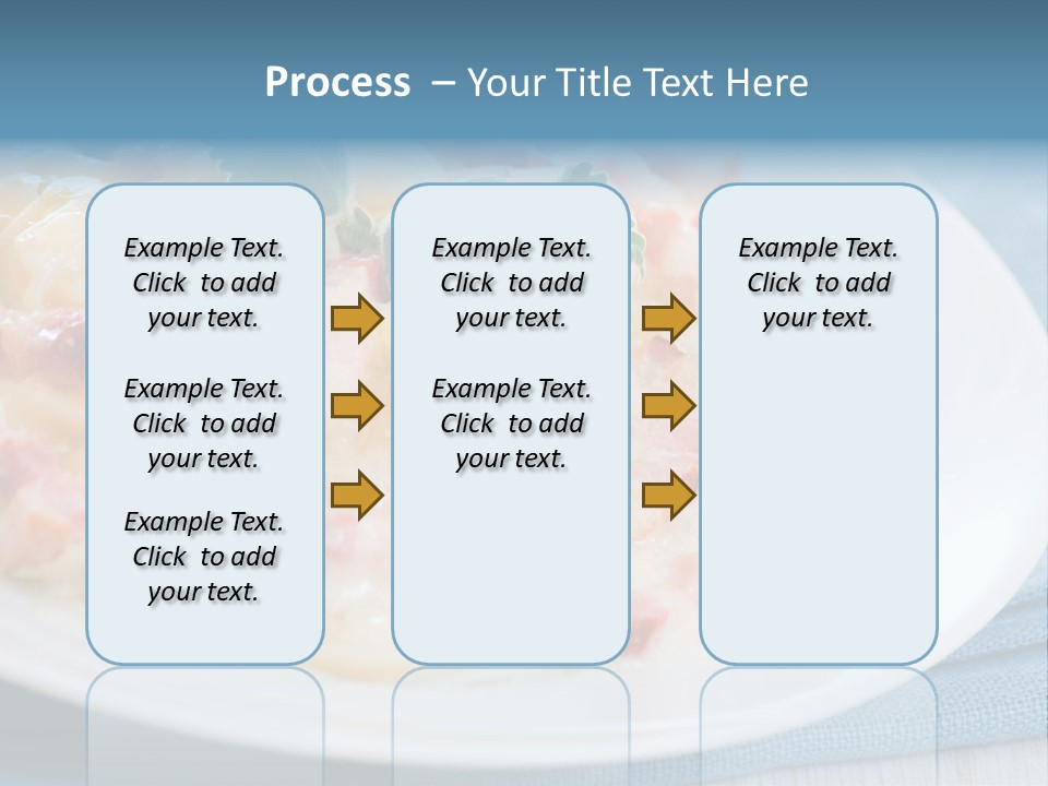Calories Gourmet Bacon PowerPoint Template