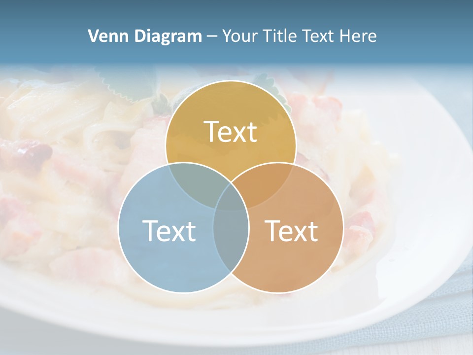Calories Gourmet Bacon PowerPoint Template