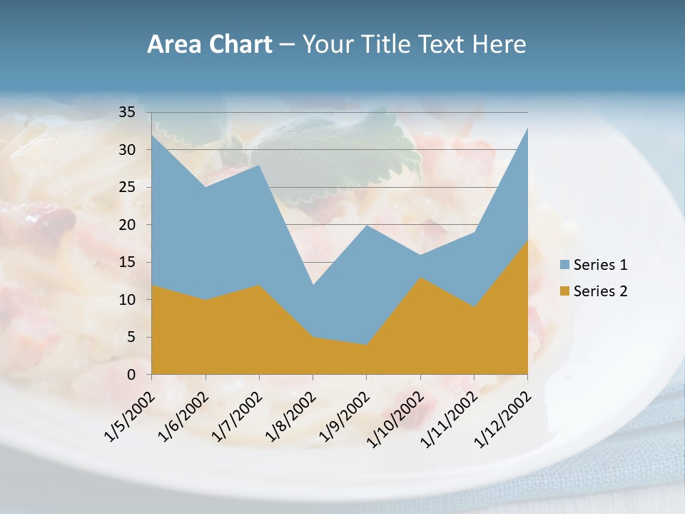Calories Gourmet Bacon PowerPoint Template